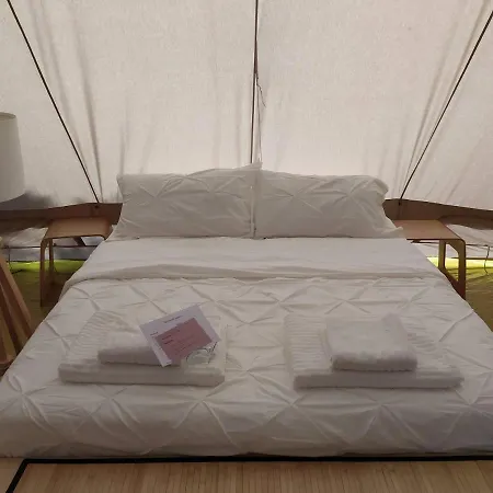 Bell Tent In The Vineyard With Spectacular View Ortezzano