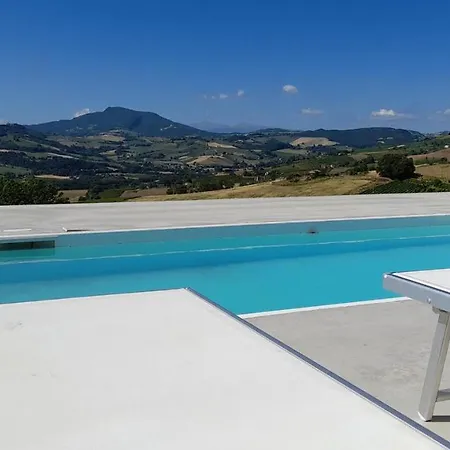 Bell Tent In The Vineyard With Spectacular View Ortezzano