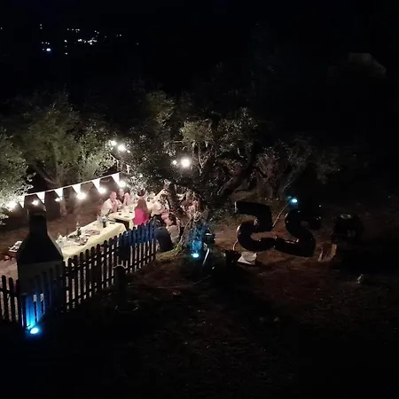 בית נופש Bell Tent In The Vineyard With Spectacular View Ortezzano